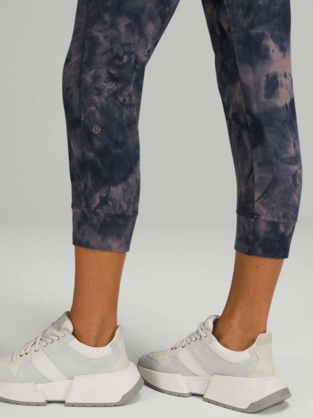 #962 Lululemon Ready to Rulu Jogger Crop Diamond Dye Lunar Rock True Navy Sz 4 - Picture 5 of 11